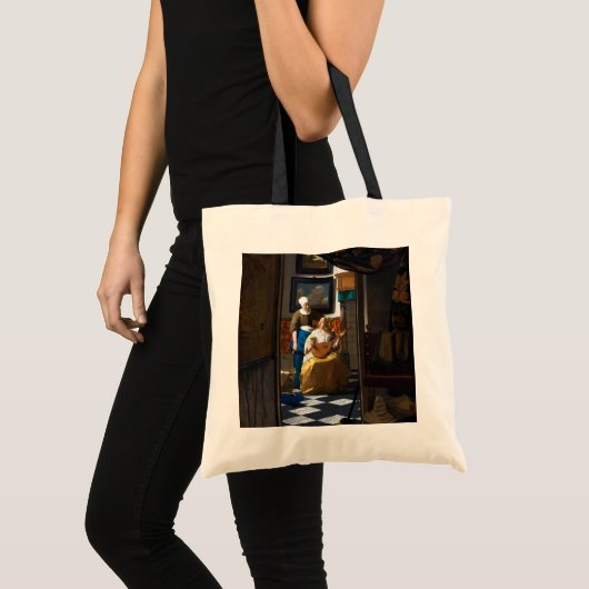 Love Letter, Johannes Vermeer Tote Bag (Voorkant (product))