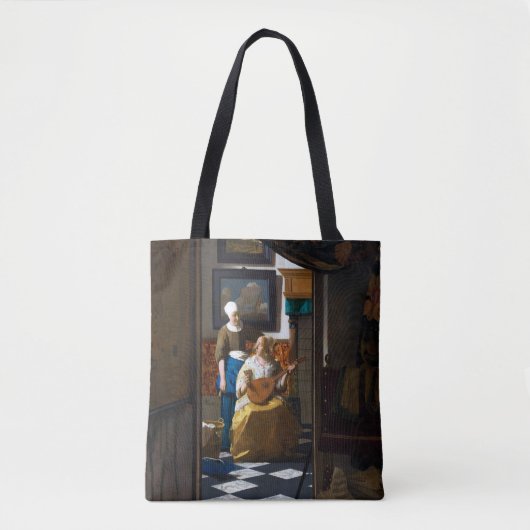Love Letter, Johannes Vermeer Tote Bag (Voorkant)
