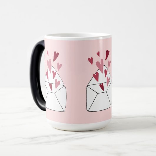 Love Letter Magische Mok (Voorkant links)