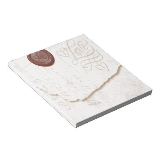 Love Letter Notitieblok (Schuin)