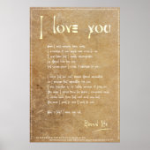 Love Letter Poster (Voorkant)