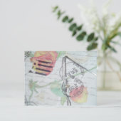 Love Letter- Postmarks Briefkaart (Staand voorkant)