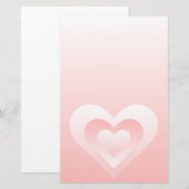 Love Letter Stationery Briefpapier (Voorkant / Achterkant)