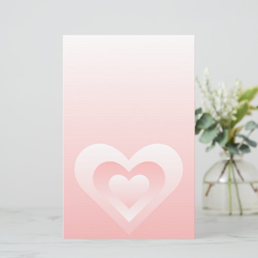 Love Letter Stationery Briefpapier (Staand voorkant)