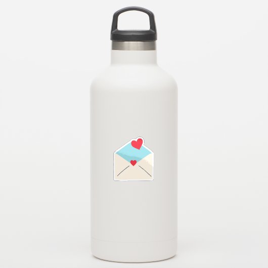 Love Letter Sticker (Waterfles)