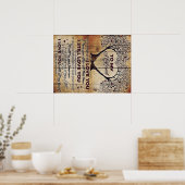 Love Letter to Husband | Speciale uitgave bij Man Poster (Keuken)