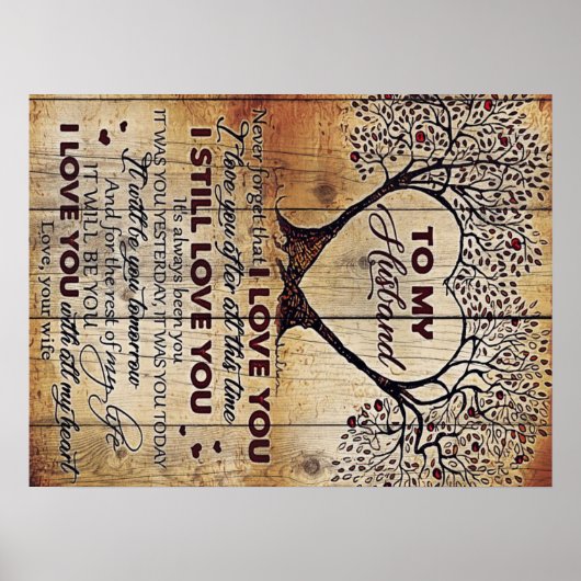 Love Letter to Husband | Speciale uitgave bij Man Poster (Voorkant)