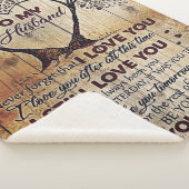 Love Letter to Husband | Speciale uitgave bij Man  Sherpa Deken (3/4)