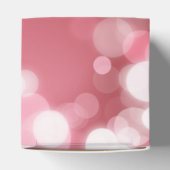 Love Lettering Red Hearts Bedankdoosjes (Bovenkant)