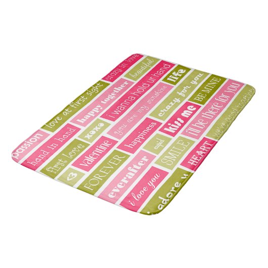 Love Letters Badmat (Gekanteld)