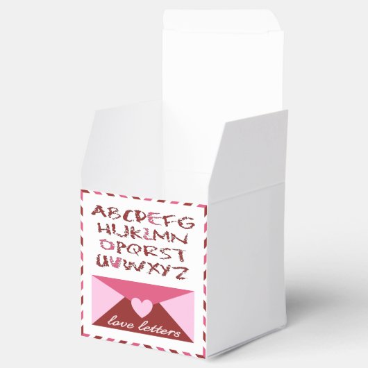 Love Letters Bedankdoosjes (Geopend)