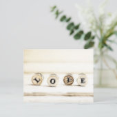 Love Letters Briefkaart (Staand voorkant)