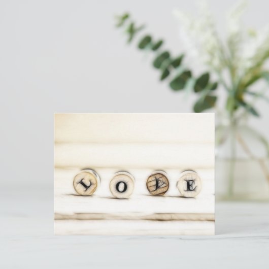 Love Letters Briefkaart (Staand voorkant)