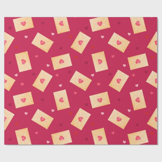 Love Letters Cadeaupapier (Vlak)