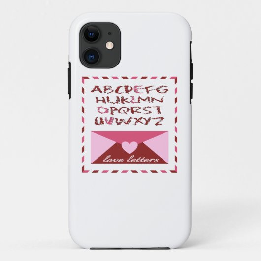 Love Letters Case-Mate iPhone Case (Achterkant)