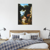 <Love Letters>door Jean Honore Fragonard Canvas Afdruk (Insitu (Slaapkamer))