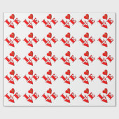 LOVE Letters ( L♥VE) Cadeaupapier (Vlak)