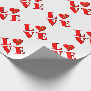 LOVE Letters ( L♥VE) Cadeaupapier