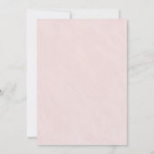 Love Letters MICRO WEDDING Handgeschreven Roos Roz Kaart (Achterkant)