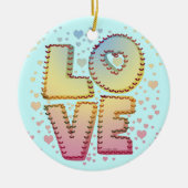 Love Letters ornament (Voorkant)