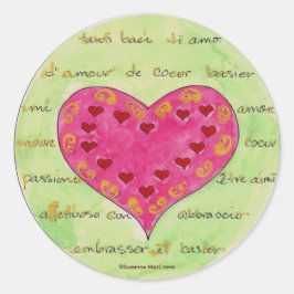 Love Letters & Red Hot Hearts - Stickers