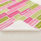 Love Letters Sherpa Deken (3/4)