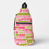Love Letters Sling Bag (Voorkant)