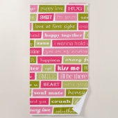 Love Letters Strandlaken (Voorkant)