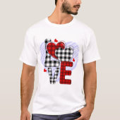 Love Letters Valentijnsdag T-shirt (Voorkant)