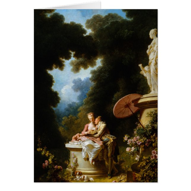 Love Letters van Jean Honore Fragonard (Voorkant)