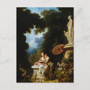 Love Letters van Jean Honore Fragonard Briefkaart