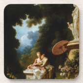 Love Letters van Jean Honore Fragonard Drankjes Onderzetter (Voorkant)