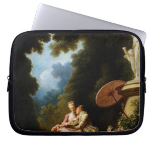 Love Letters van Jean Honore Fragonard Laptop Sleeve