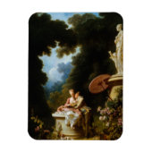 Love Letters van Jean Honore Fragonard Magneet (Verticaal)