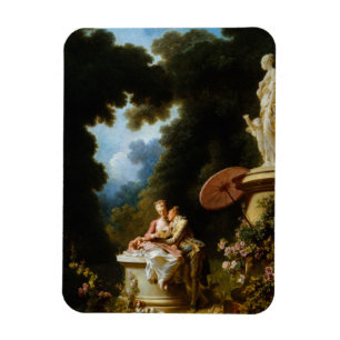 Love Letters van Jean Honore Fragonard Magneet