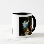 Love Letters van Jean Honore Fragonard Mok (Voorkant rechts)