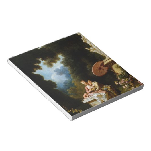 Love Letters van Jean Honore Fragonard Notitieblok (Schuin)