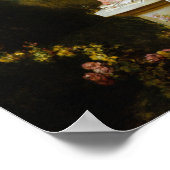 Love Letters van Jean Honore Fragonard Poster (Hoek)