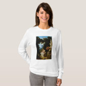 Love Letters van Jean Honore Fragonard T-shirt (Voorkant volledig)