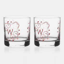 Love Letters Whisky Glas