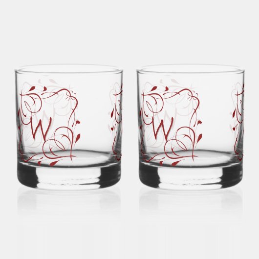 Love Letters Whisky Glas (Voorkant)