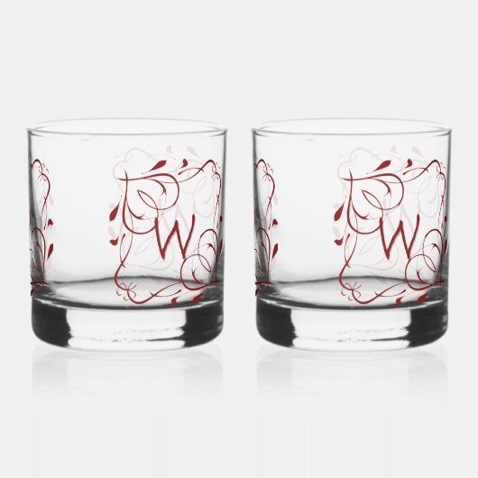 Love Letters Whisky Glas (Achterkant)