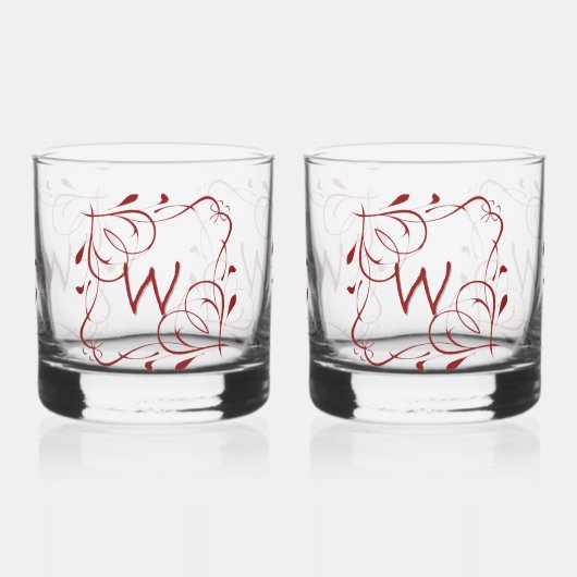 Love Letters Whisky Glas (Links)