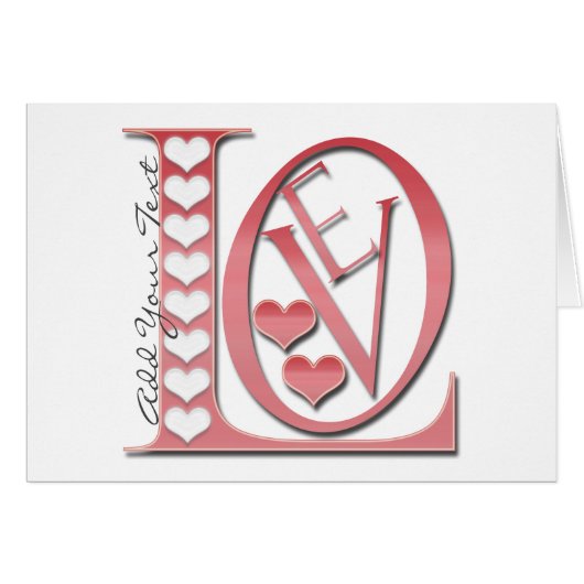 Love Letters with Hearts by Shirley Taylor (Voorkant Horizontaal)