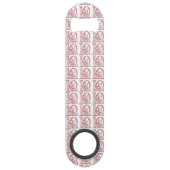 Love Letters with Hearts by Shirley Taylor Speed Flessenopener (Achterkant)