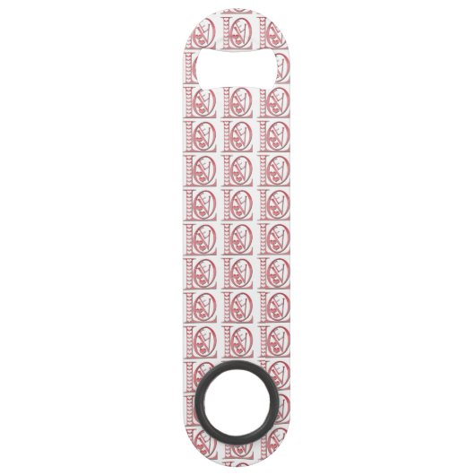 Love Letters with Hearts by Shirley Taylor Speed Flessenopener (Voorkant)