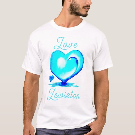 Love Lewiston Maine Honoring Victims T-shirt (Voorkant)