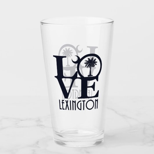 LOVE Lexington SC Glas (Voorkant)