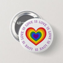Love LGBTQ Rainbow Heart