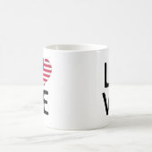 Love - Liberia Flag Koffiemok (Center)